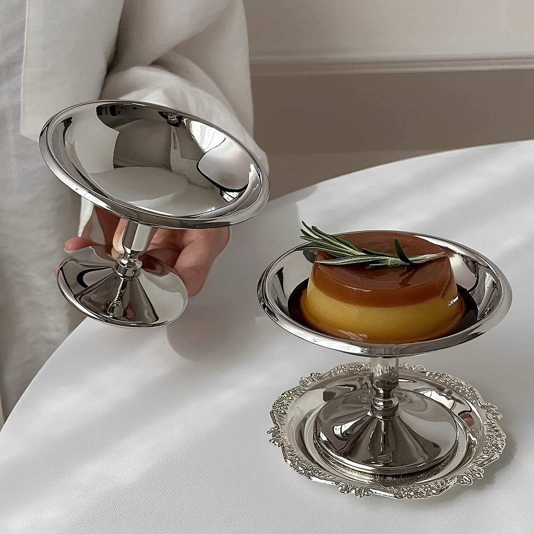 Atlas Silver Display Dish
