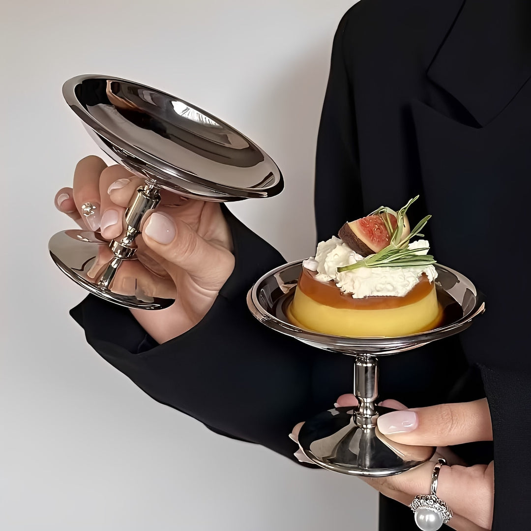 Atlas Silver Display Dish
