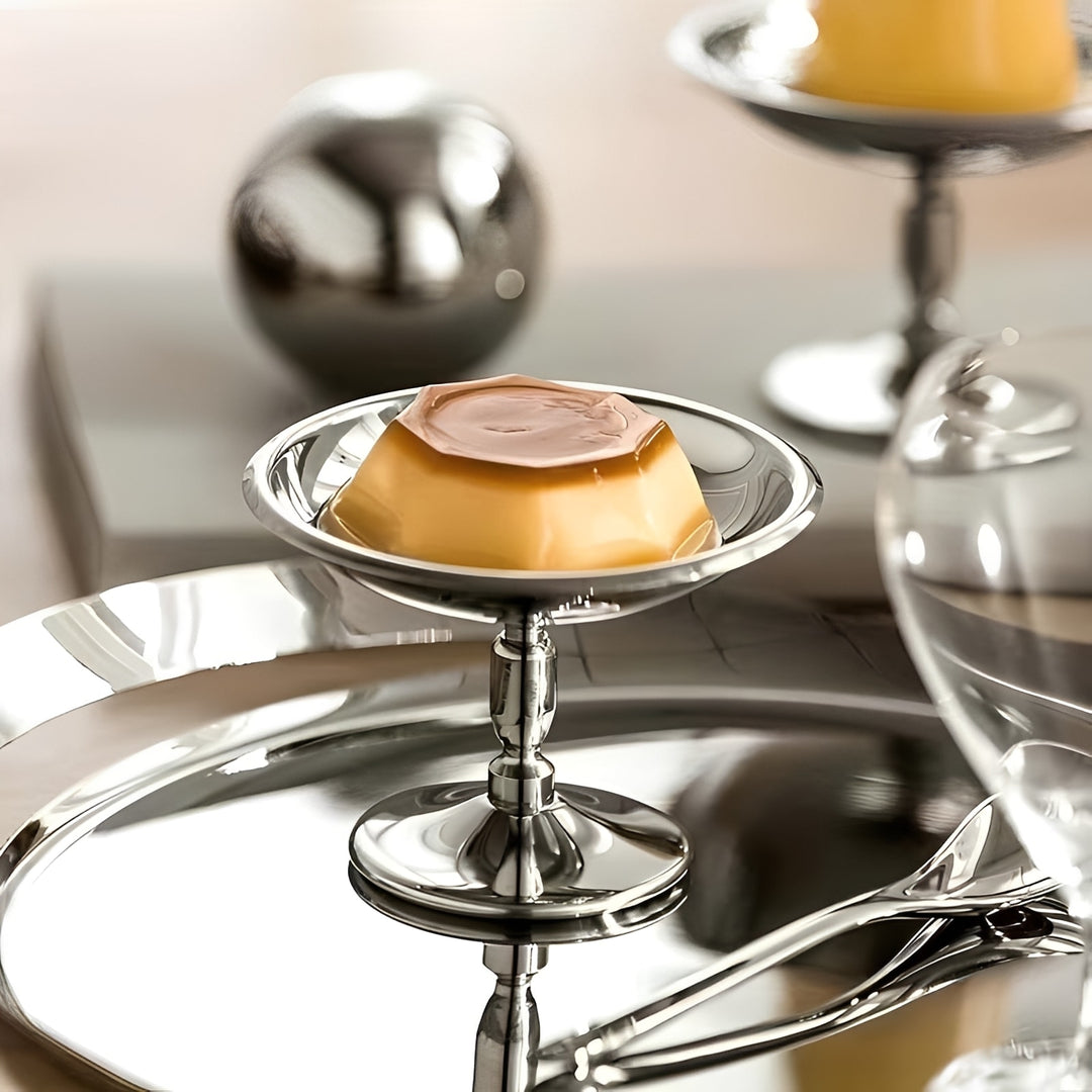 Atlas Silver Display Dish