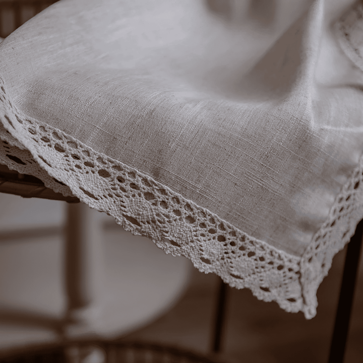 Marin Round Cotton Tablecloth