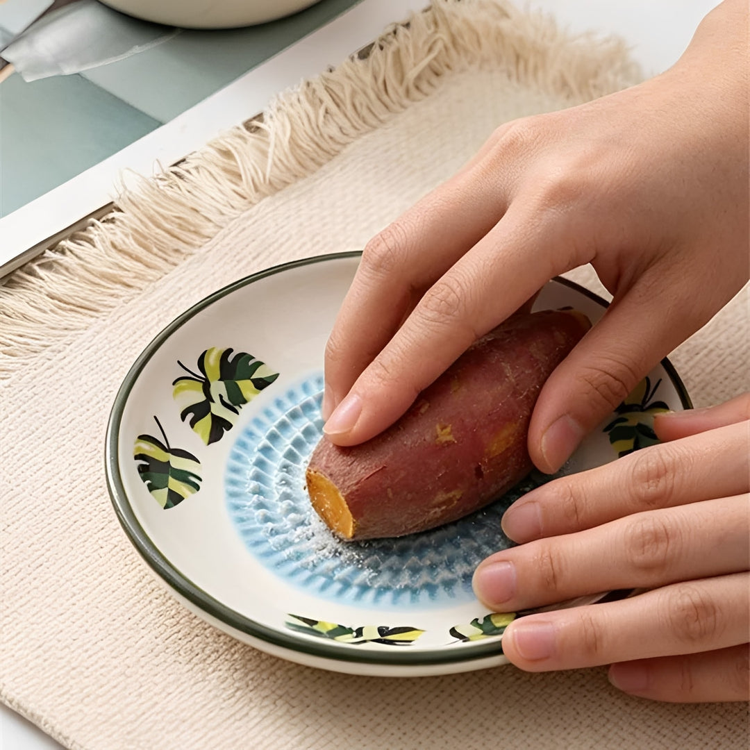 Amalfi 2-in-1 Ceramic Grater Plate