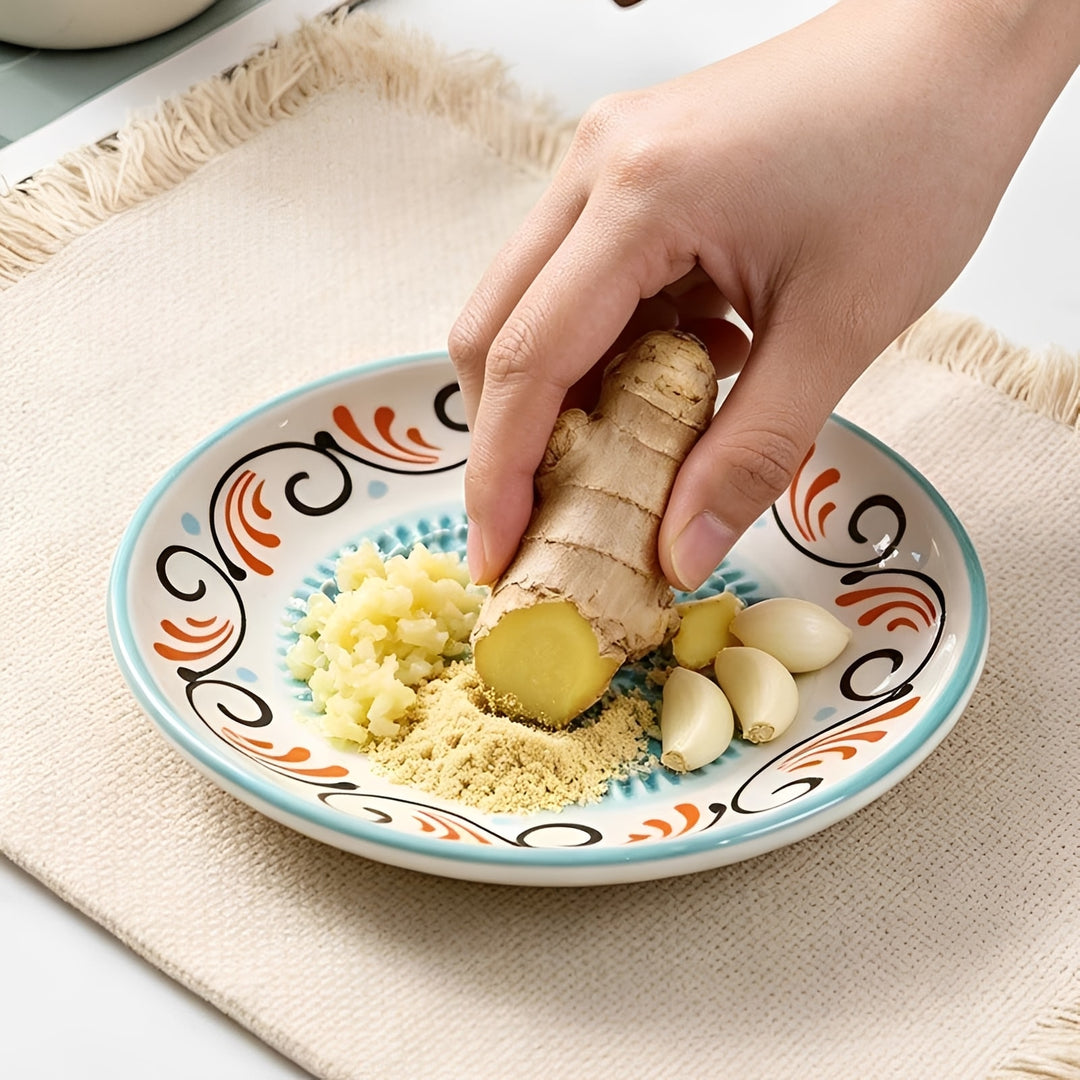 Amalfi 2-in-1 Ceramic Grater Plate