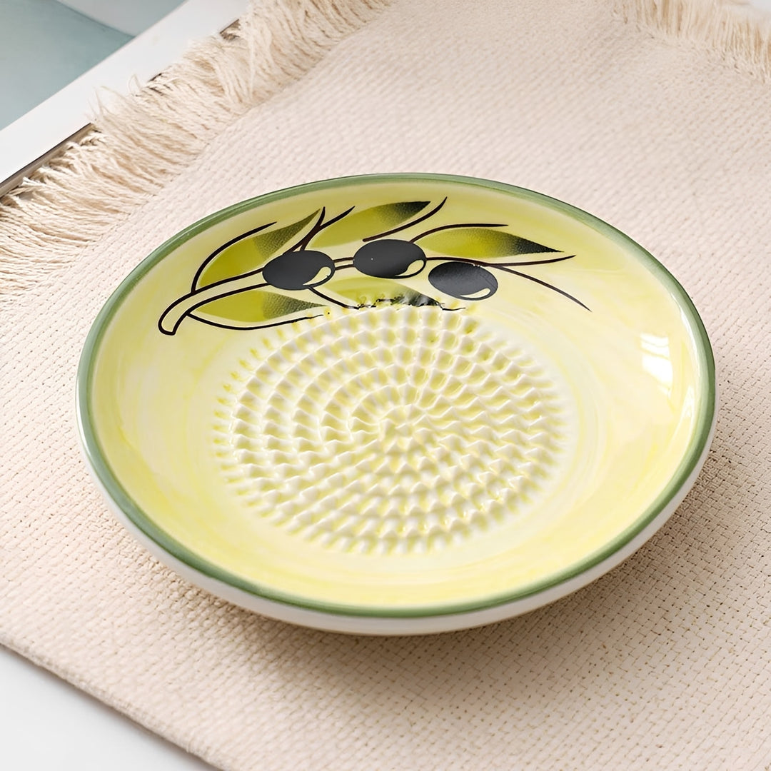 Amalfi 2-in-1 Ceramic Grater Plate