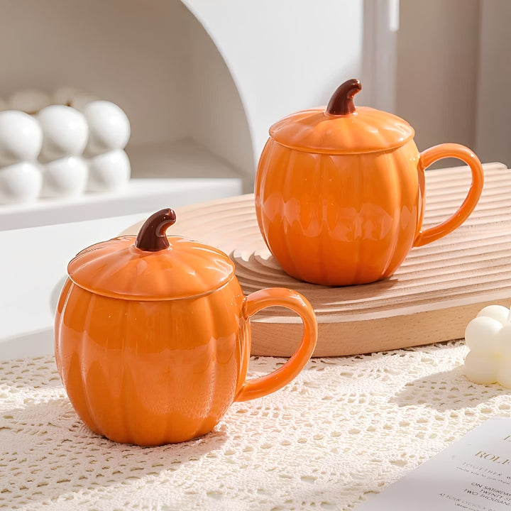 Pippa Ceramic Pumpkin Mug